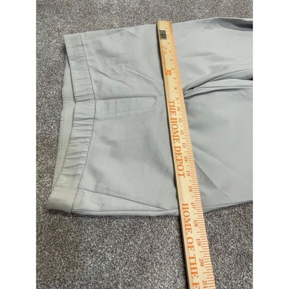 J. Jill womens essential slim ankle pants sz 8 cream stretch casual trouser - Picture 9 of 12
